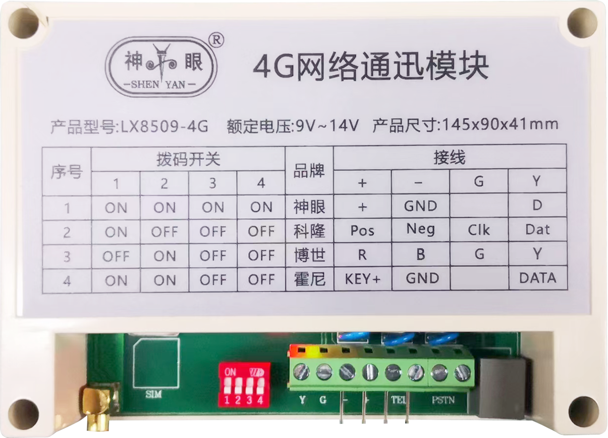 电话线升级4G通讯模块