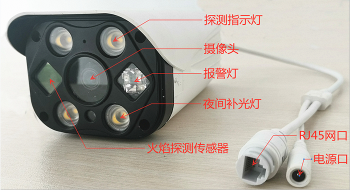 理想火焰探測報警攝像機介紹(圖3)